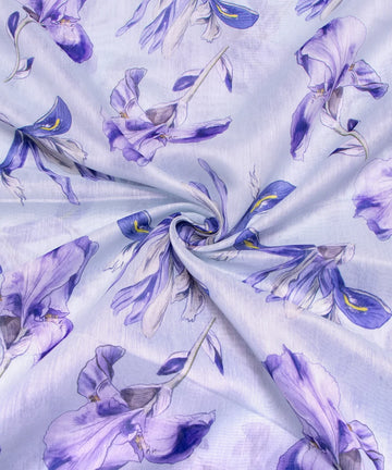Buy Printed Chanderi Fabric online